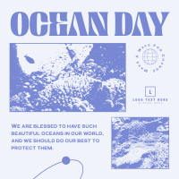 Protect our Beautiful Ocean Instagram Post Design
