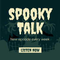 Spooky Talk Instagram Post