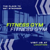 Strong Fitness Gym Instagram Post Image Preview