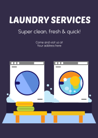 Laundry Services Flyer