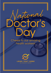 Celebrate National Doctors Day Poster