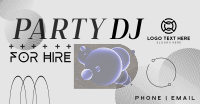 Party DJ Facebook Ad