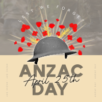 Anzac Day Instagram Post