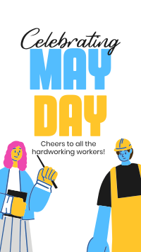 Celebrating May Day Instagram Story Design