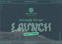 Nostalgic Product Launch Postcard Design