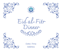 Fancy Eid Dinner Facebook Post