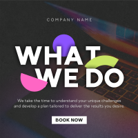 Modern Corporate Services Instagram Post Design