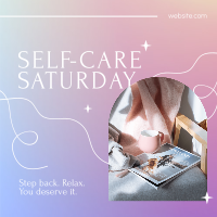 Luxurious Self Care Saturday Instagram Post Image Preview