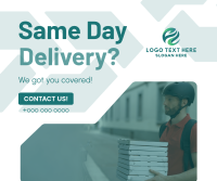 Professional Delivery Service Facebook Post