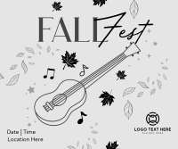 Fall Music Fest Facebook Post