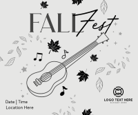 Fall Music Fest Facebook Post