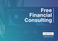 Simple Financial Consulting Postcard