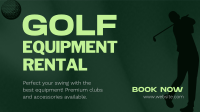 Golf Equipment Rental Animation