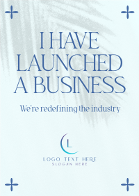 Aesthetic New Business Flyer