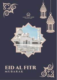 Eid Al Fitr Greeting Flyer