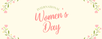 Floral Womens Day Facebook Cover