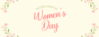 Floral Womens Day Facebook Cover Image Preview