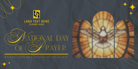 Elegant Day of Prayer Twitter Post