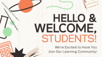 Academy Welcome Students Animation