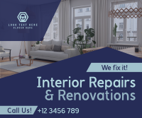 Home Interior Repair Maintenance Facebook Post