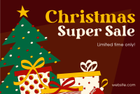 Christmas Super Sale Pinterest Cover