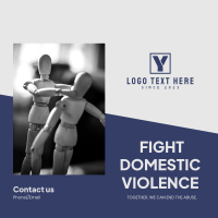 Fight Domestic Violence Instagram Post