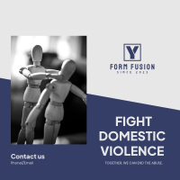 Fight Domestic Violence Instagram Post Image Preview