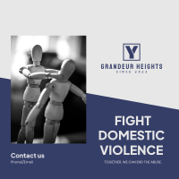 Fight Domestic Violence Instagram Post Image Preview