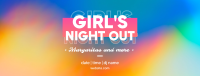 Girl's Night Out Facebook Cover Image Preview