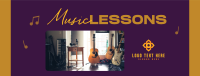 Music Lessons Facebook Cover
