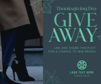 Massive Giveaway this Thanksgiving Facebook Post