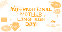 Doodle International Mother Language Day Facebook Ad