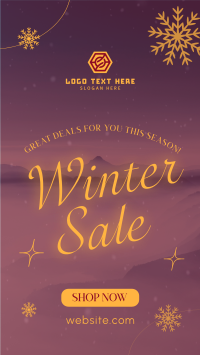 Winter Sale Instagram Story