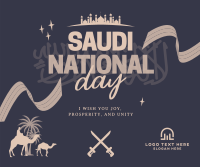 Saudi National Day Facebook Post