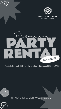 Playful Party Rental Instagram Reel Image Preview