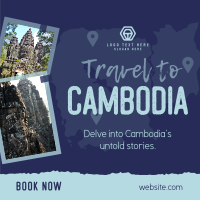 Travel to Cambodia Instagram Post