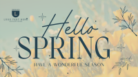 Hello Spring Facebook Event Cover