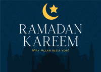 Blessed Ramadan Postcard