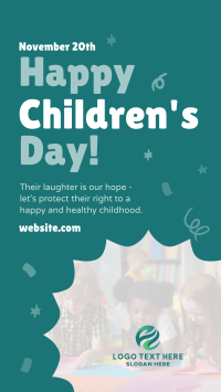 Children's Day Greeting Video