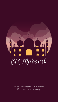 Happy Eid Mubarak Instagram Story