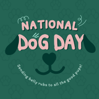 National Dog Day Instagram Post