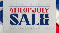 Minimalist 4th of July Sale Video