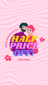 World Pride Sydney Discount Instagram Story