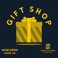 Retro Gift Shop Instagram Post