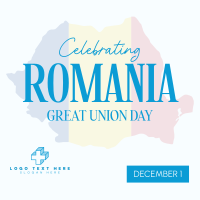 Romanian Celebration Instagram Post