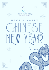 Majestic Chinese New Year Flyer