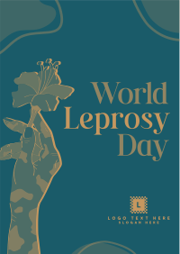 World Leprosy Day Awareness  Flyer