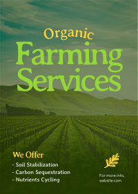 Organic Farming Flyer