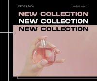 Minimalist New Perfume Facebook Post