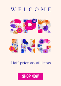 Modern Spring Sale Flyer